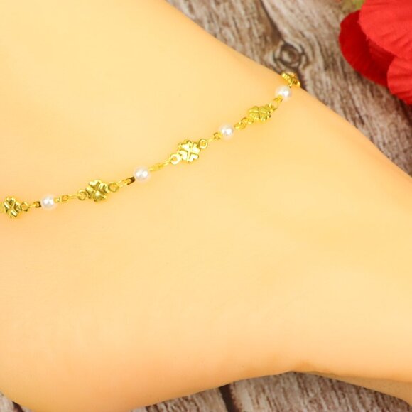 Dainty Anklet for Women – Elegant Everyday Jewelry & Perfect Gift | MLCRC1121 - Picture 1 of 10